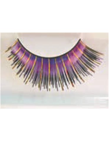 Eye Lashes Holographic Pink & Gold