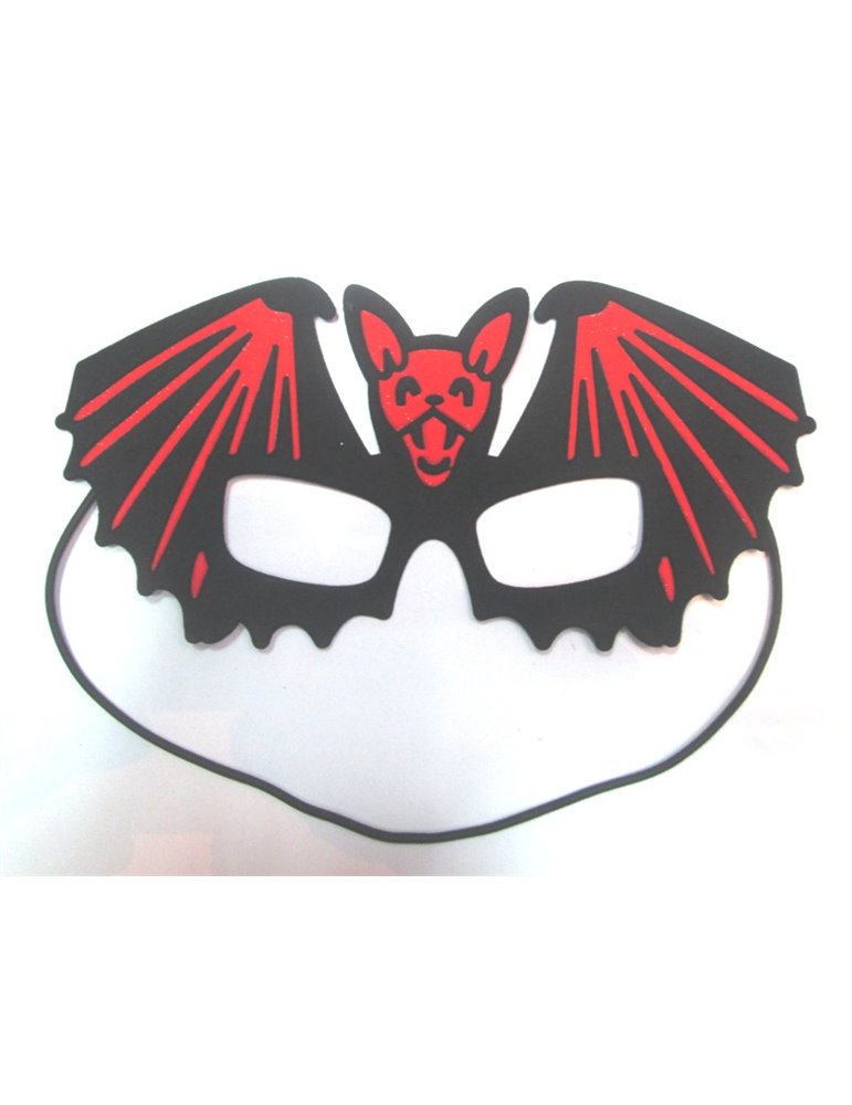 Mask Eye Bat Red & Black