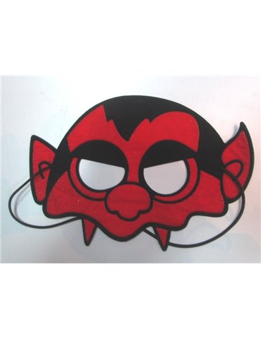 Mask Eye Devil in Red & Black