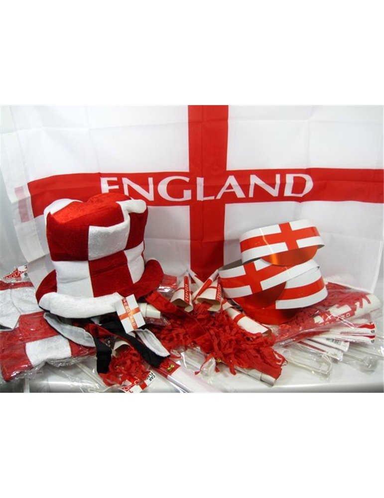 England Party Pack 85 pieces