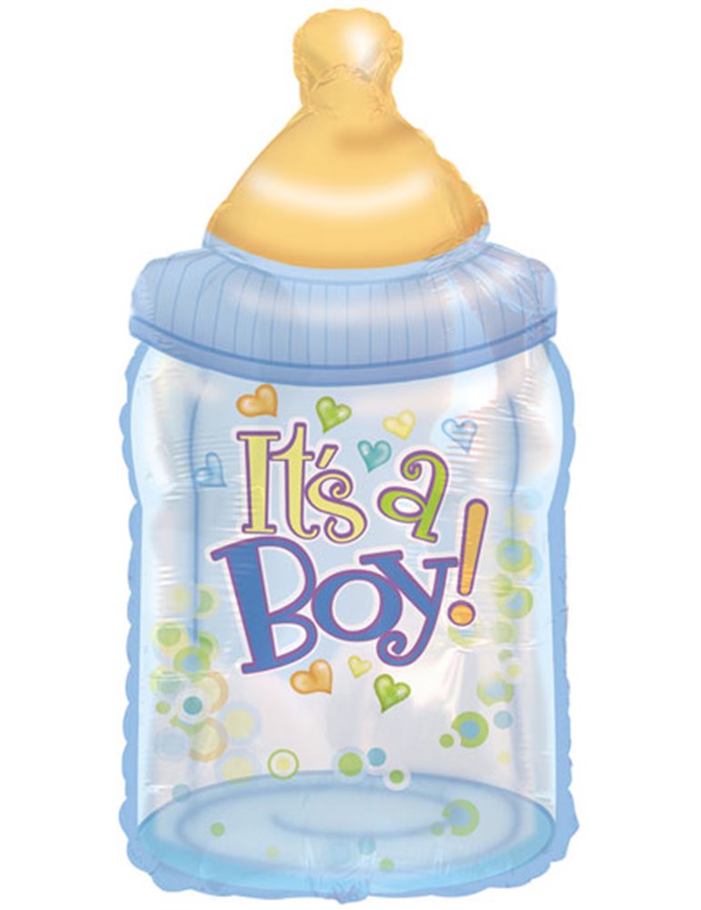 Balloon Foil - Baby Its a Boy Bottle