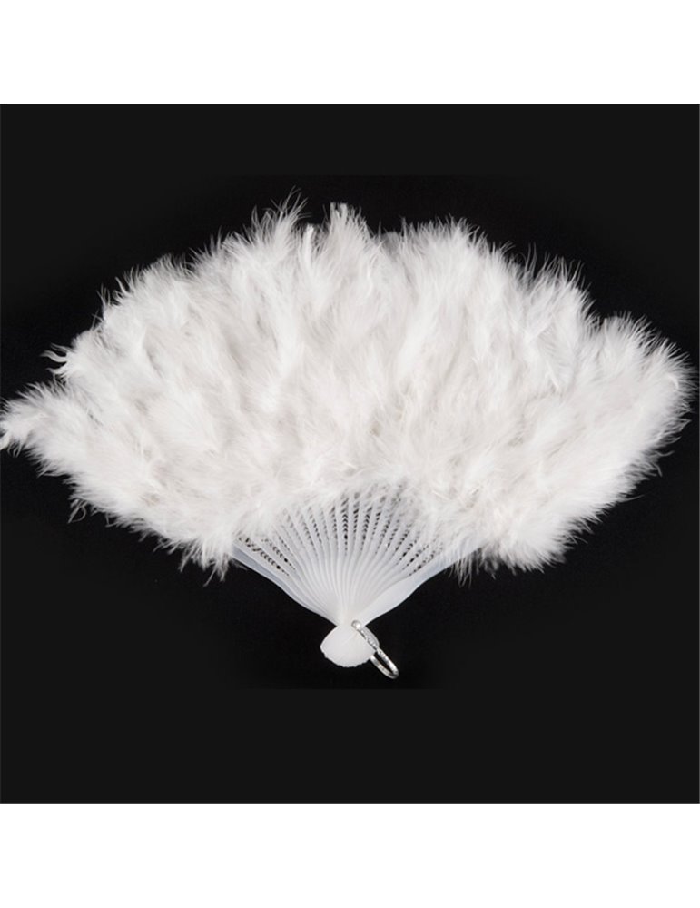 Fan Feather Ostrich 50cm White