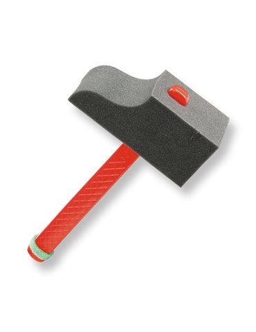 Mallet Sponge Head & Red Handle 51 x 25c