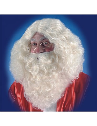 Hair - Beard & Wig Santa Natural 35cm