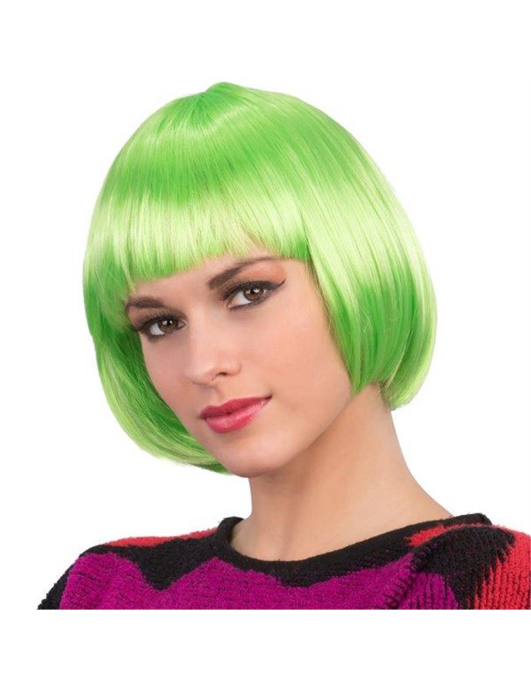 Hair - Wig Bob Style Green