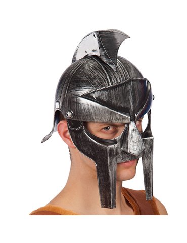 Helmet Spartan Silver & Black