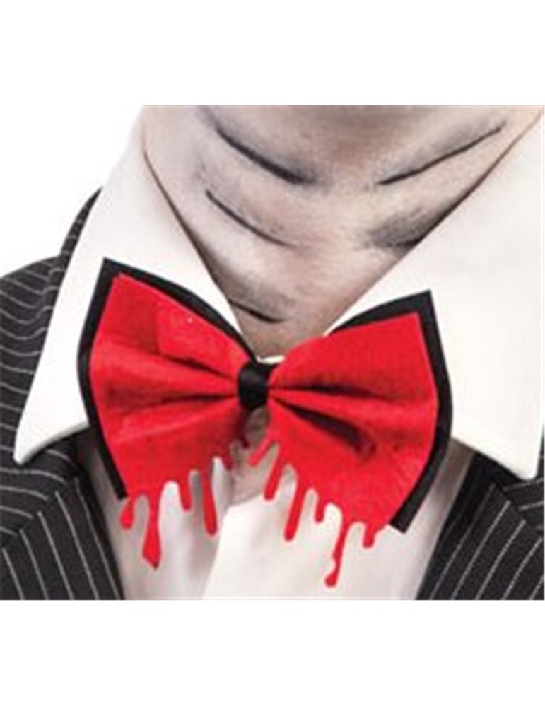 Bowtie Red and Bloody with Header