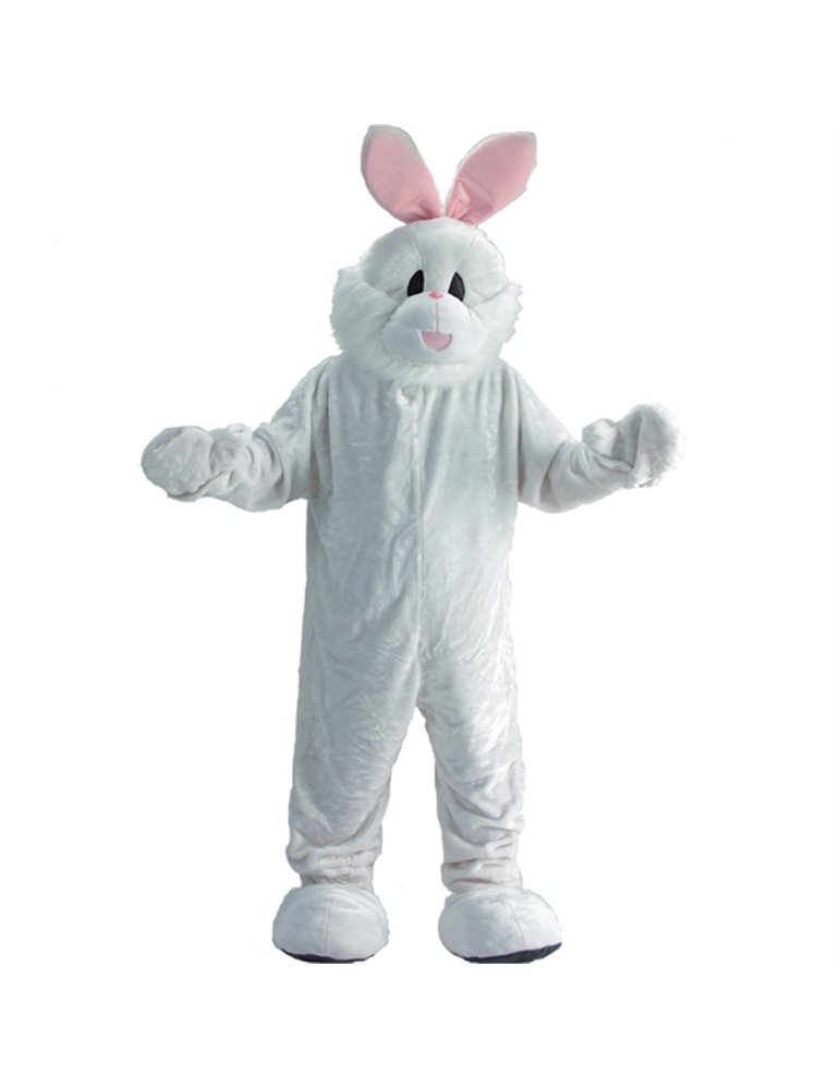 Costume Mascot Rabbit Large White