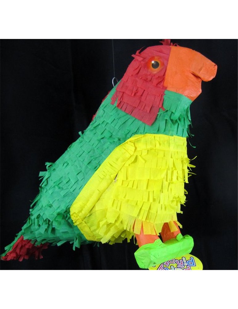 Pinata 3D design Bird Parrot Green/Red/Y