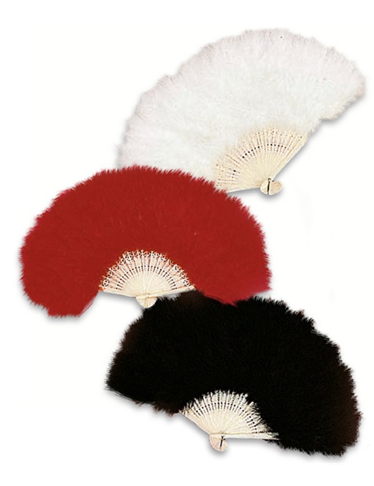 Fan Feather Ostrich 50cm Asstd