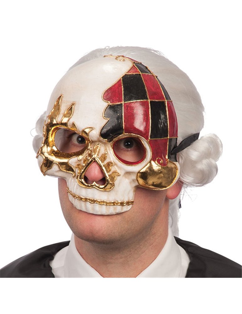 Mask Half Face Carnival Skull