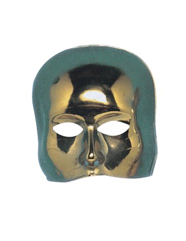 Mask Half Face Theatre Gold