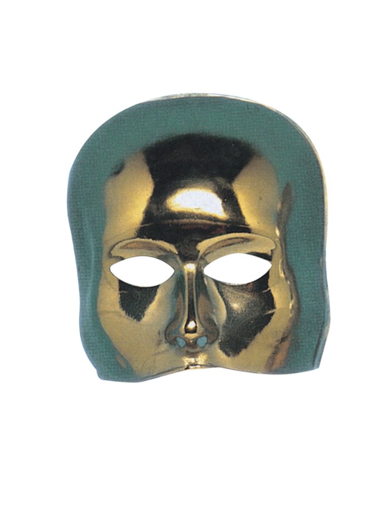 Mask Half Face Theatre Gold