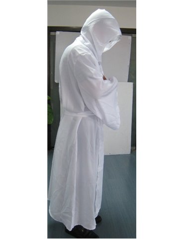 Robe & Hood Warrior White 100% Polyester