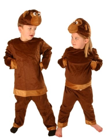 Costume Animal Monkey 6-8 yr Child