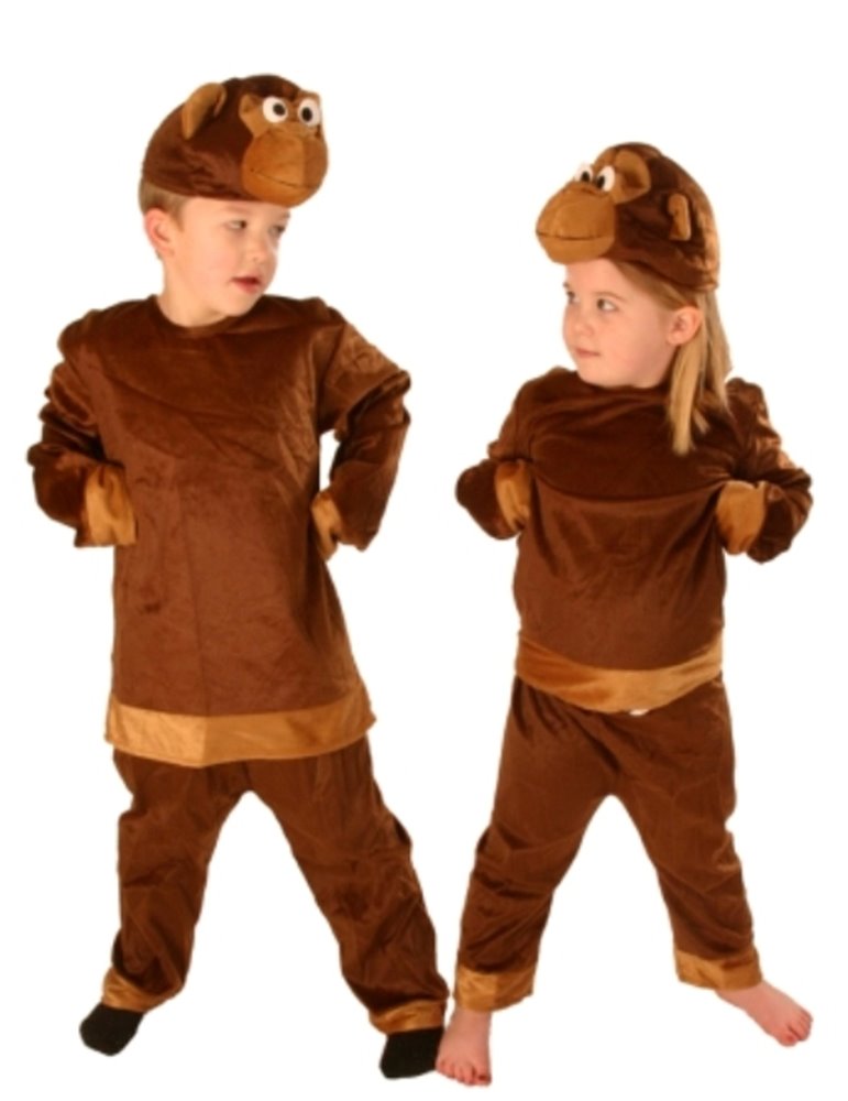 Costume Animal Monkey 6-8 yr Child