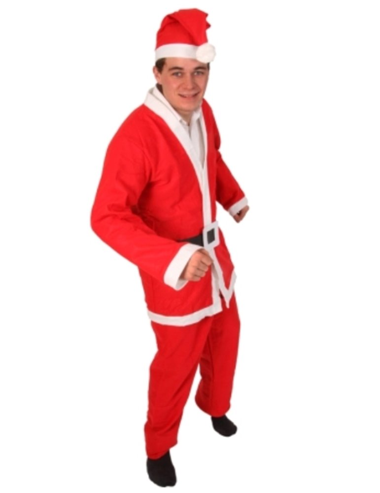 Costume Santa Mr Felt 4 Piece Mens Suit