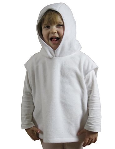 Tabard Child White 3-5 year