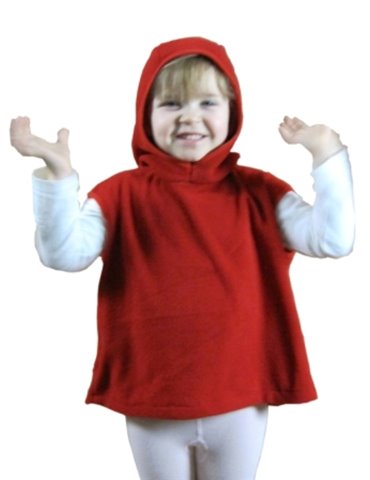 Tabard Child Red 5-6 Year