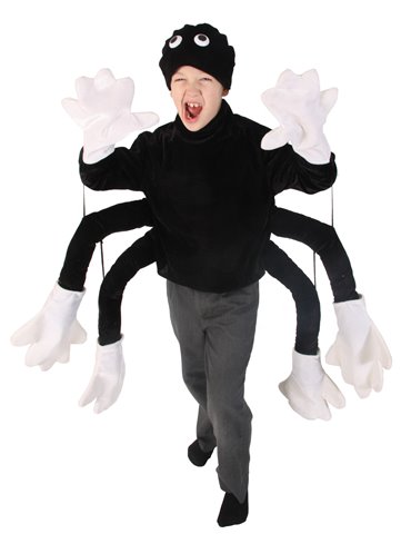 Costume Child Animal Spider Top & Hat