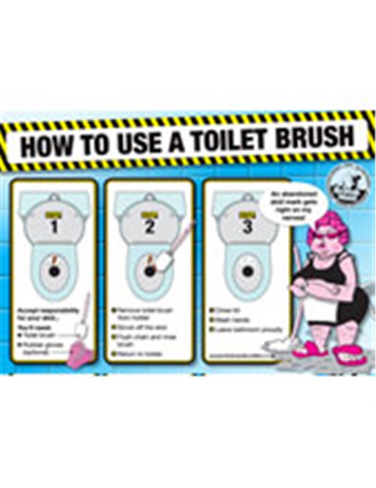 British Maid Guide to Using a Toilet Bru