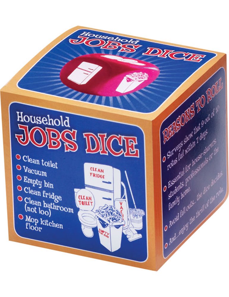 British Maid Household Job's Dice