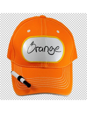 Cap Billy Bob Billboard Orange with Pen