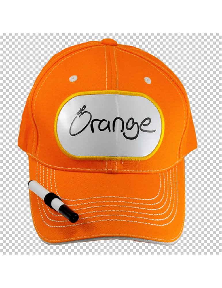 Cap Billy Bob Billboard Orange with Pen