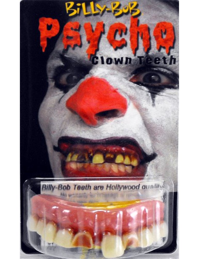 Teeth Billy Bob Psycho Clown