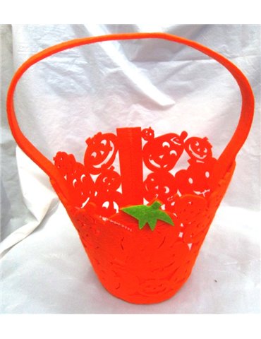 Basket Candy Collect Pumpkin Shape