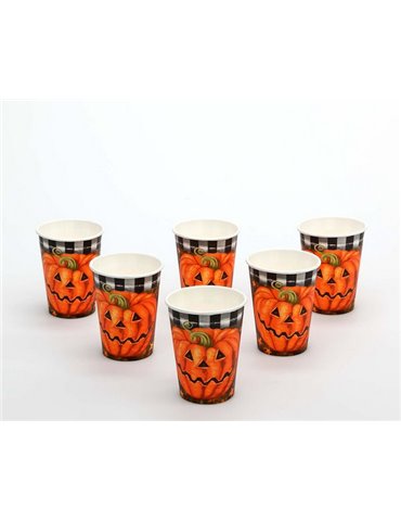 Halloween Party Cups 6 Paper