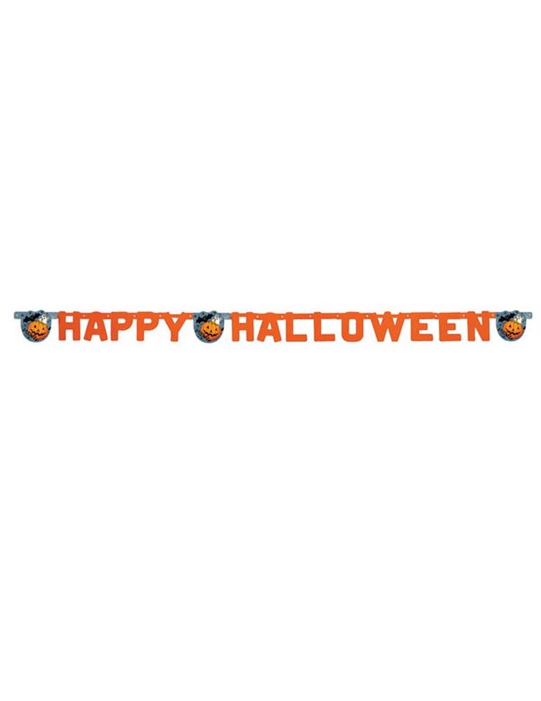 Bunting Halloween Letter Banner