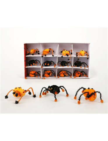 Decorative Spider on header card Orange