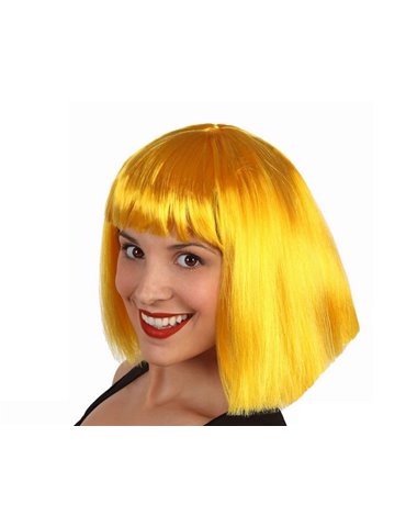 Hair - Wig Yellow Lady middle Length