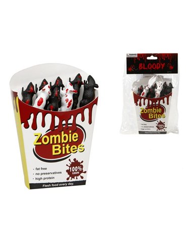 Decorative Zombie Bites (Rats in Packet)