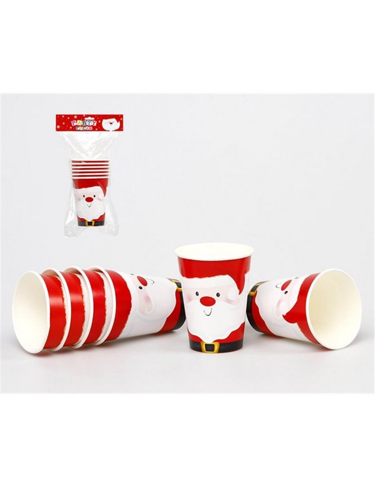 Christmas Party Cups 6cm PK 6