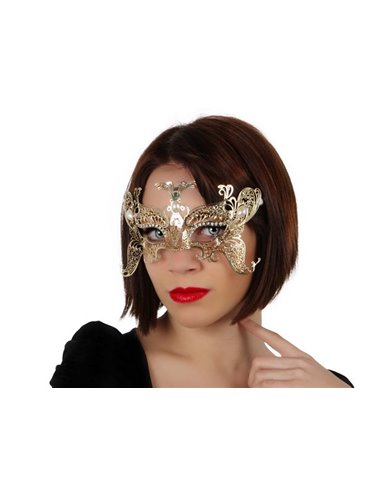 Mask Eye Golden Lazer cut