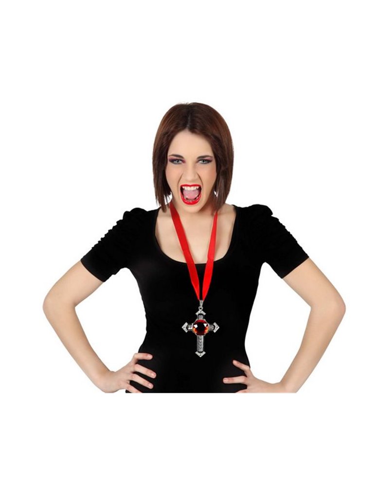 Party Accessory Necklace Vampire Cross