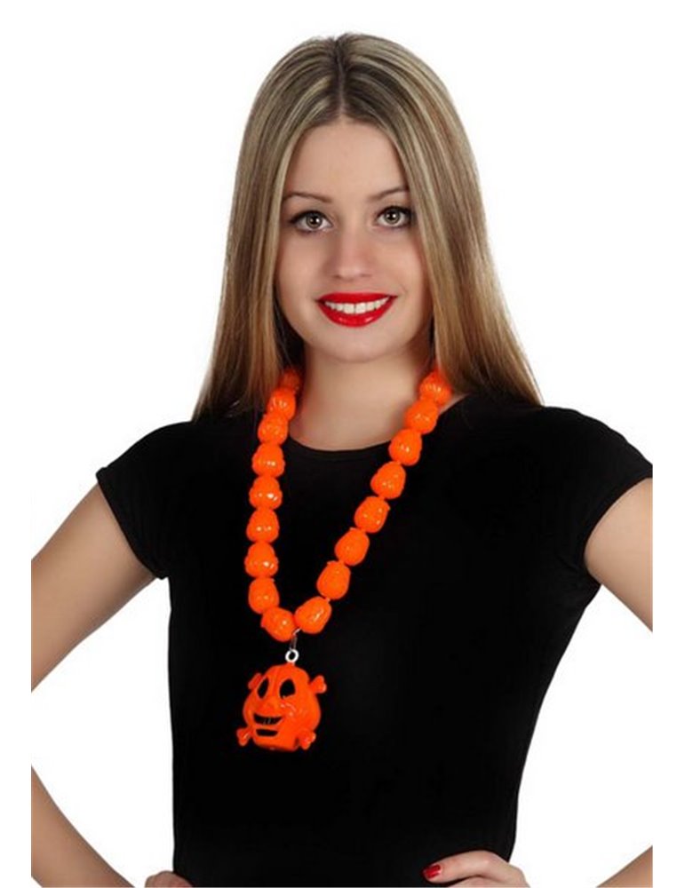 Party Accessory Necklace Halloween Pumpk