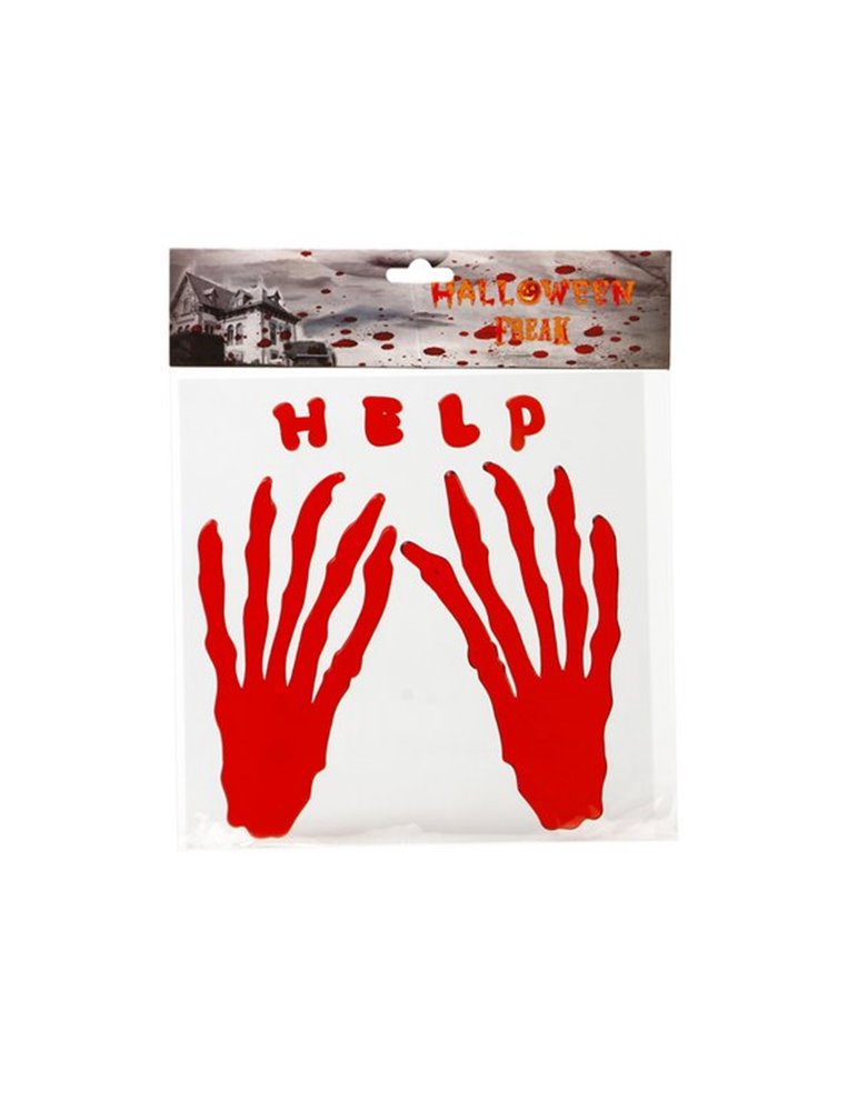 Blood Red Hands (Gelatin) 26x19cm