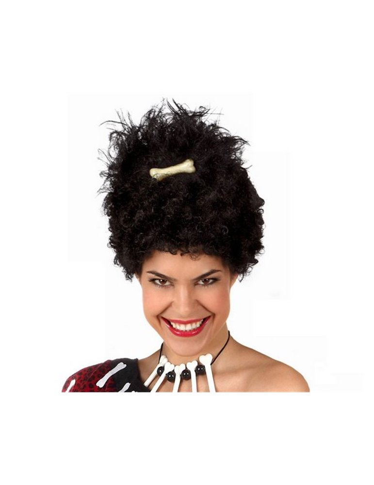 Hair - Wig Afro with Bone Black