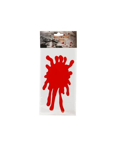 Blood Red Splodge for Window (Gelatine)