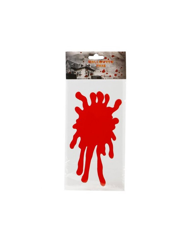 Blood Red Splodge for Window (Gelatine)