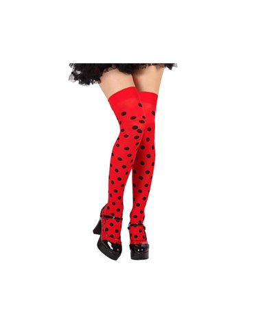 Hold-ups Red with Lady birds Black