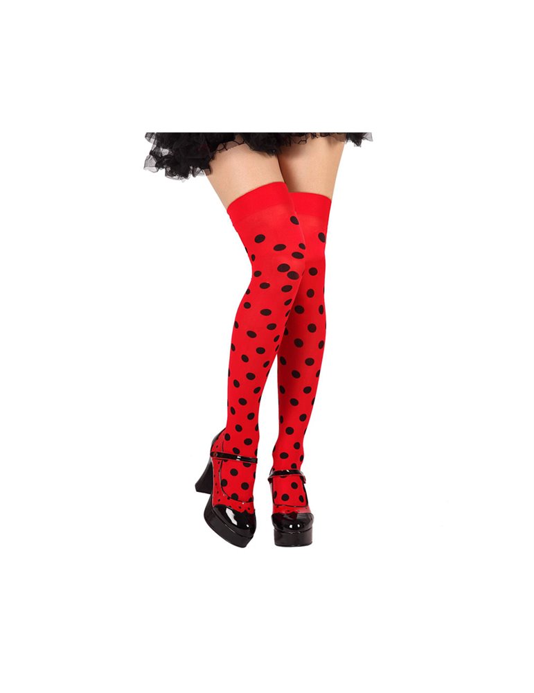 Hold-ups Red with Lady birds Black