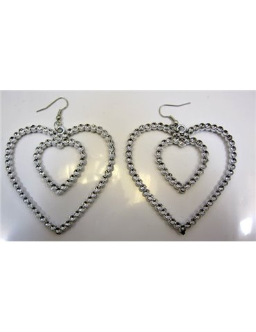 Party Accessory Earrings Pair of Hearts