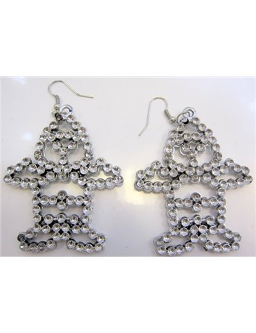 Party Accessory Earrings Pair of Teddies