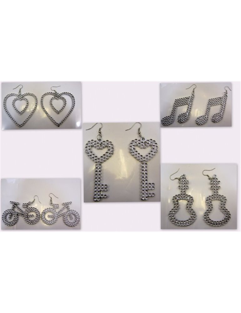 Party Accessory Earrings 5 Assorted Pair