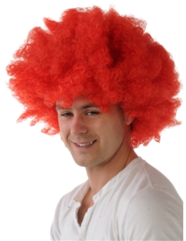 Hair - Wig Afro Red