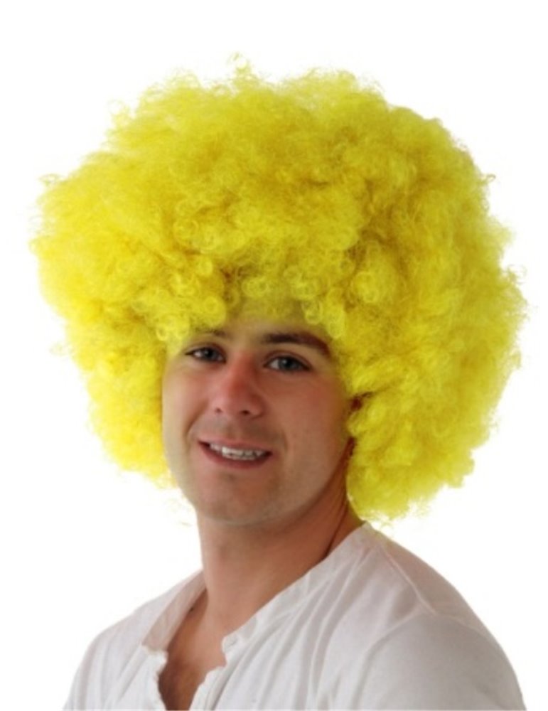 Hair - Wig Afro Yellow